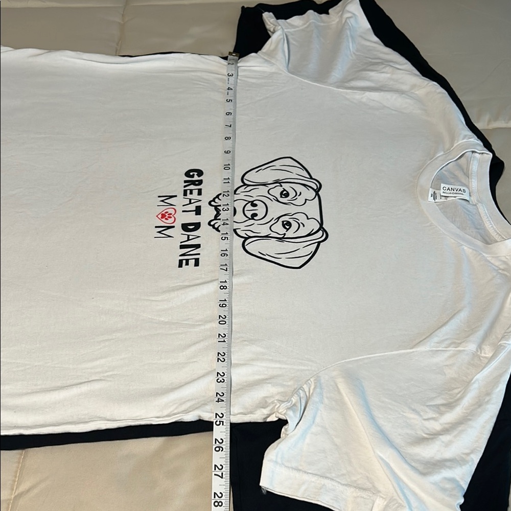 Great Dane Mom Tees - Black and White - Picture 2 of 5